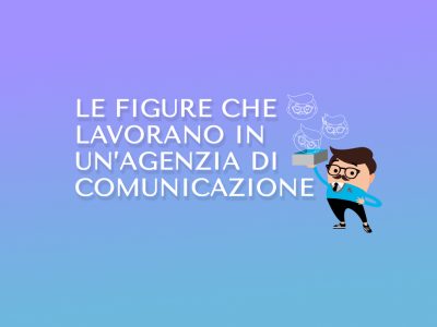 Le figure che lavorano in un'agenzia di comunicazione