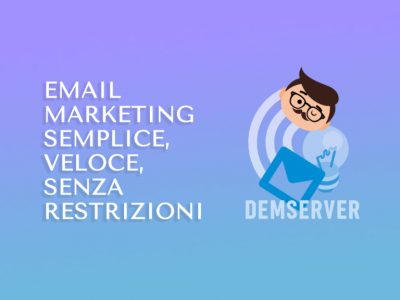 Email marketing semplice, veloce, senza restrizioni