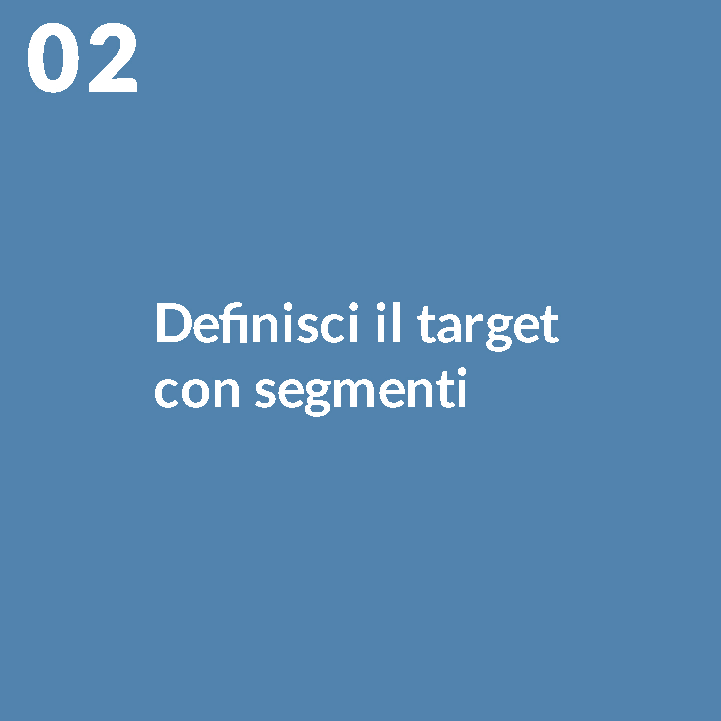Definisci il target