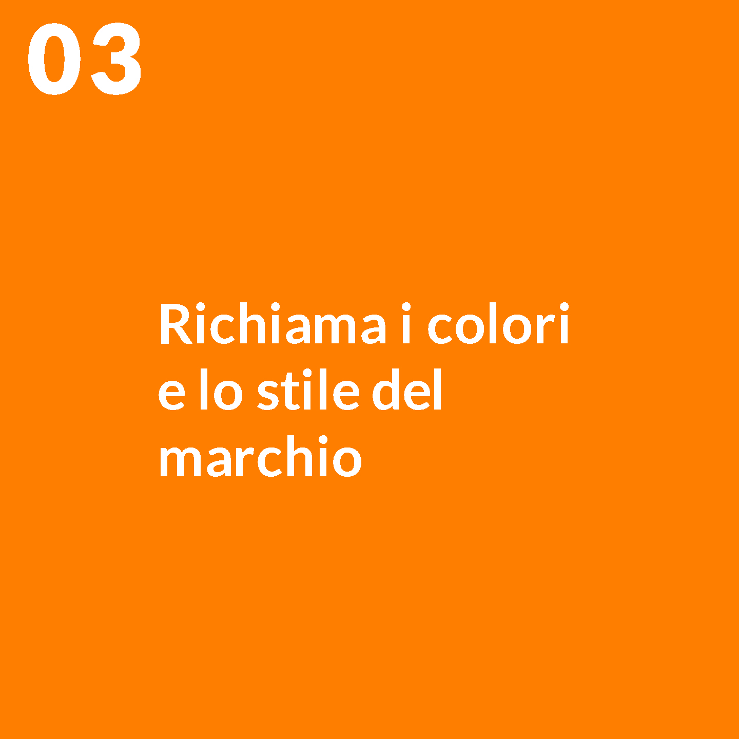 Richiama lo stile