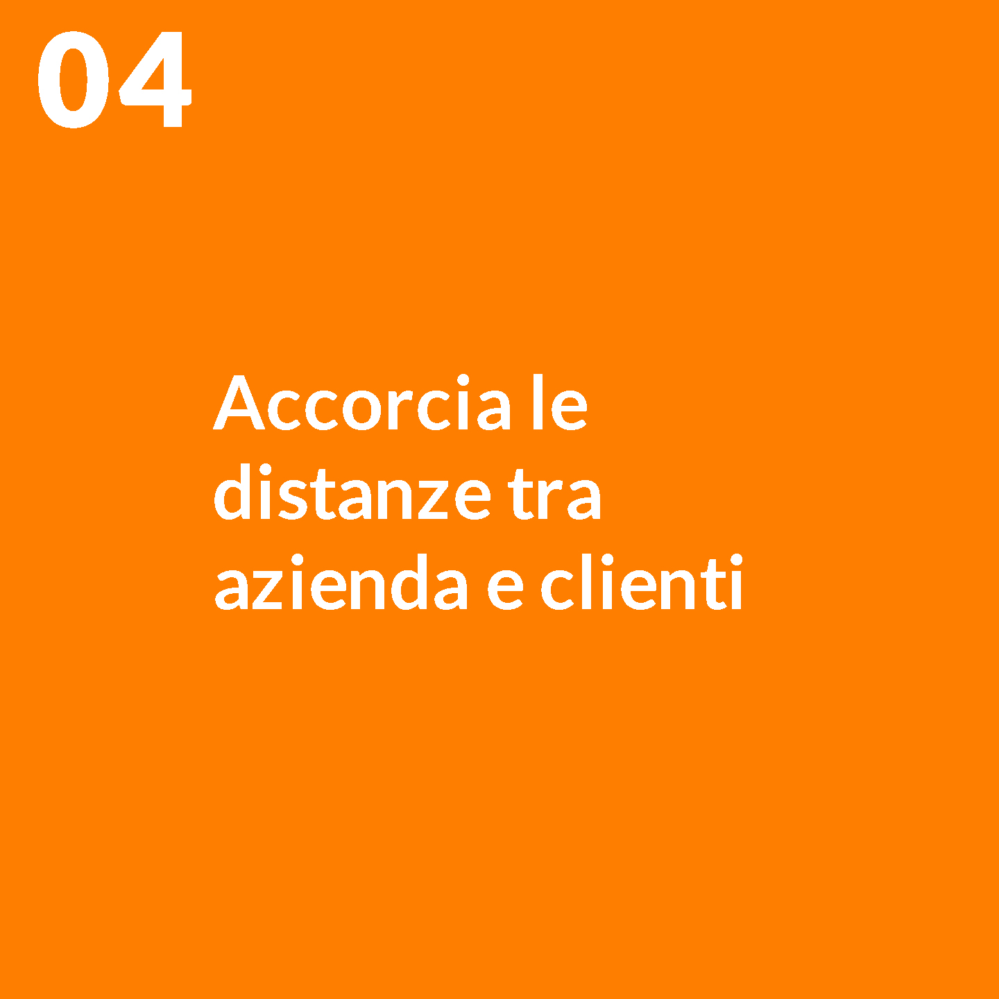 Accorcia le distanze