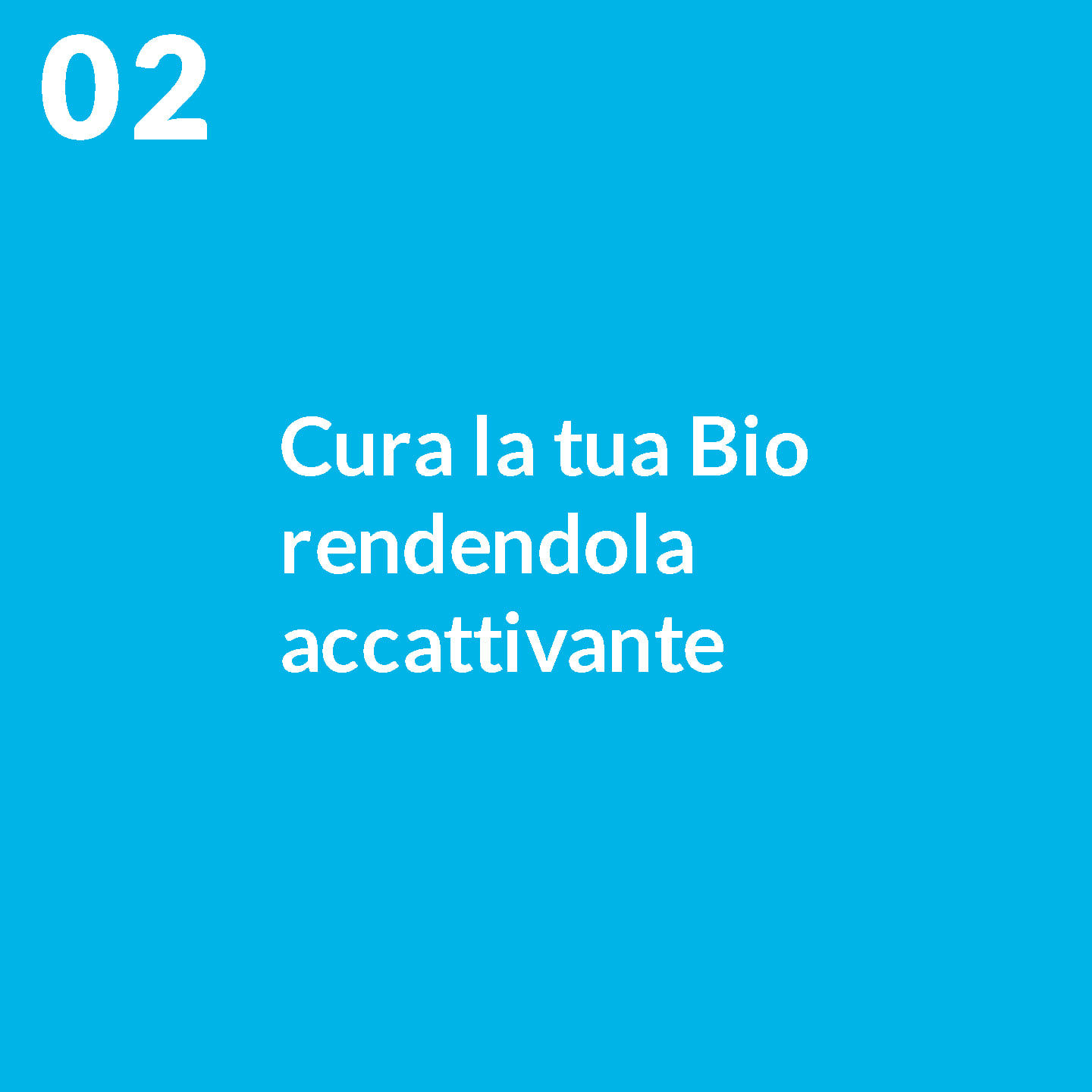 Cura la bio