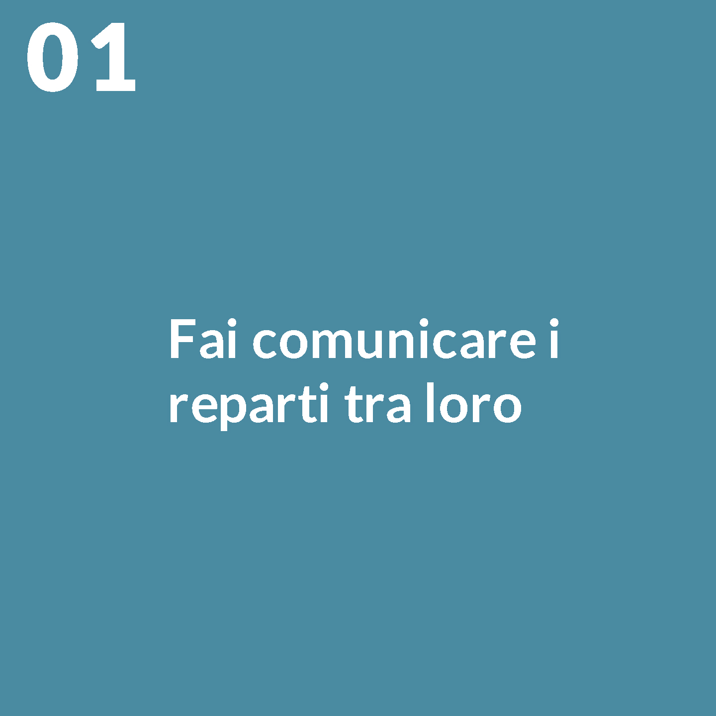 Comunicazione reparti