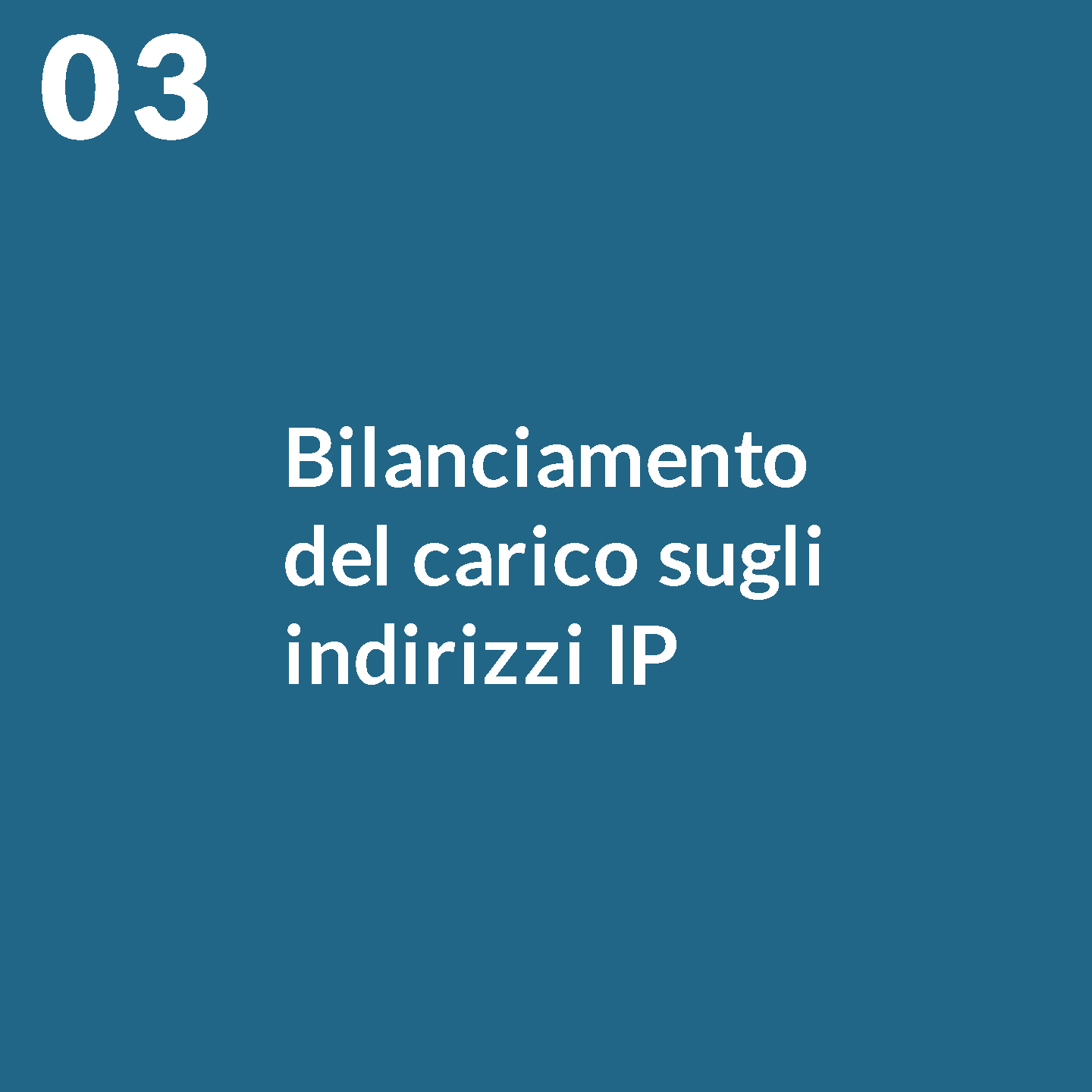 Bilanciamento del carico