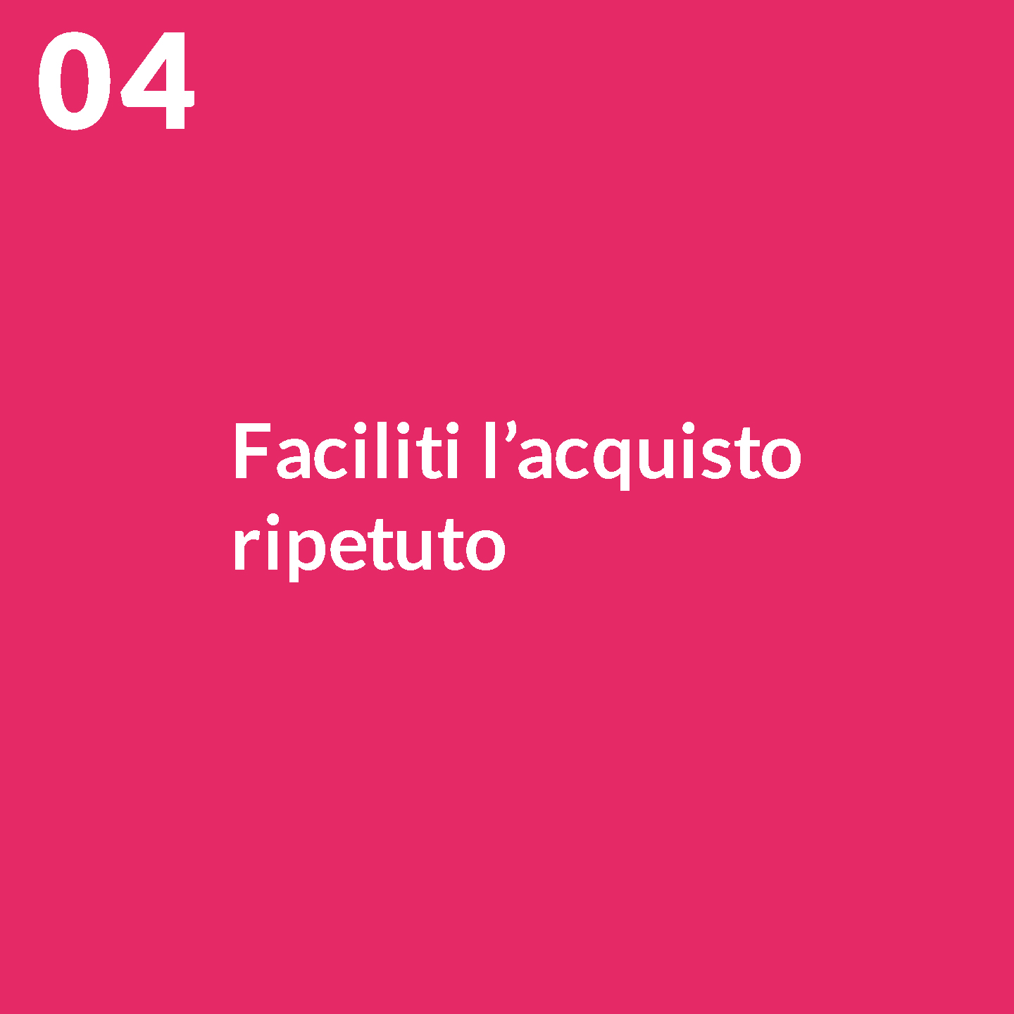L’integrazione che aumenta le vendite
