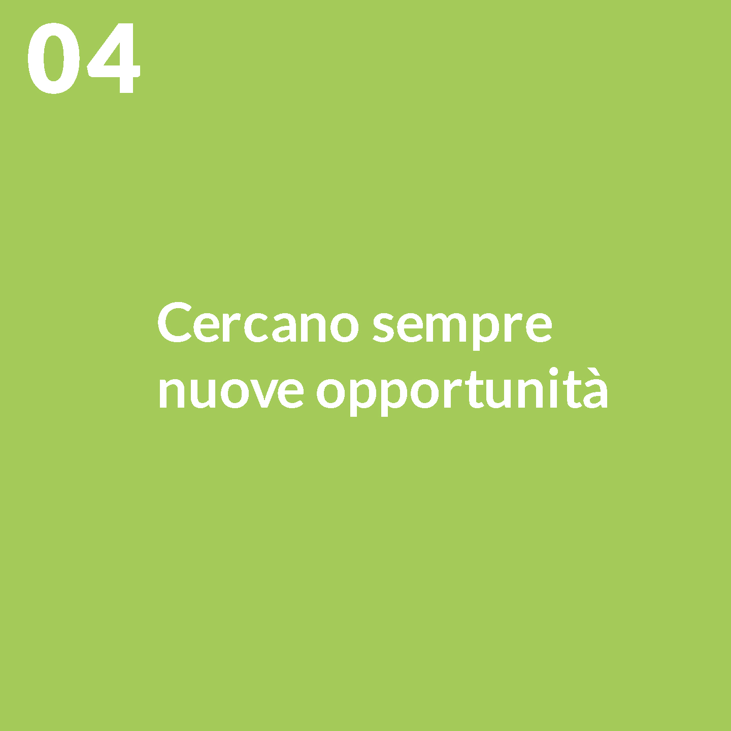 Nuove opportunità