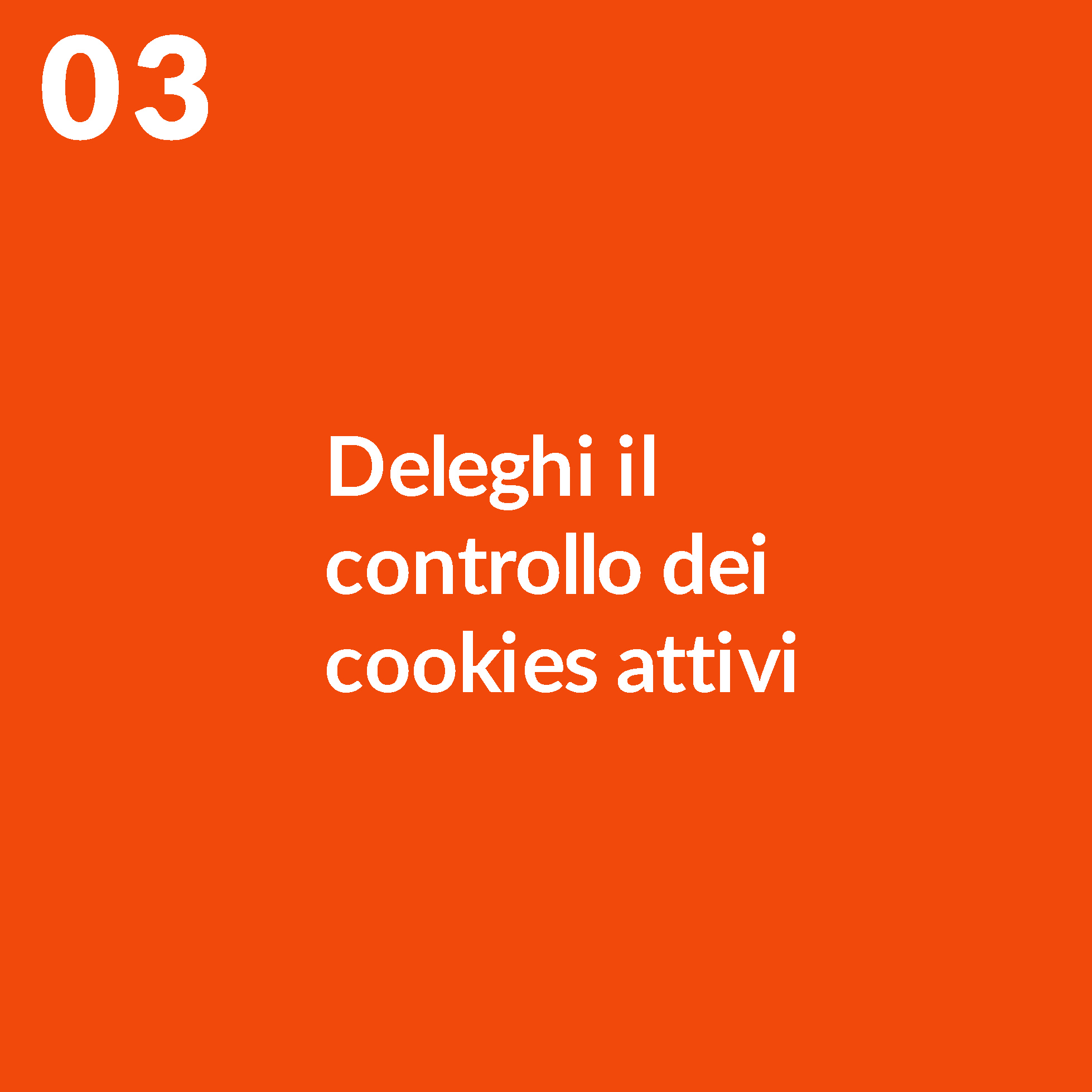 Deleghi il controllo