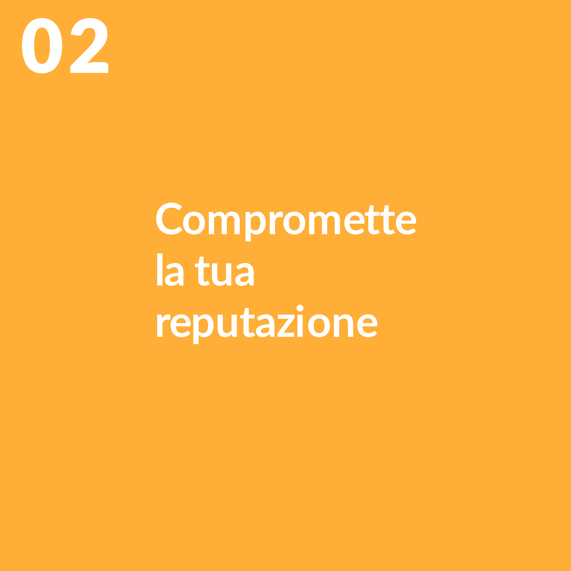 Compromette la reputazione