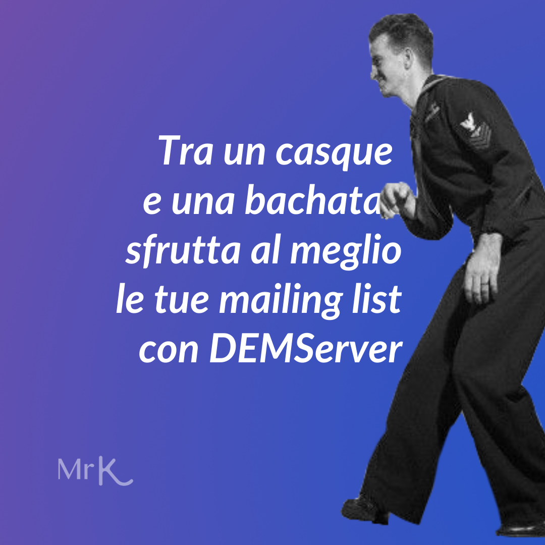 Mailing list: riordina i contatti acquisiti nelle feste